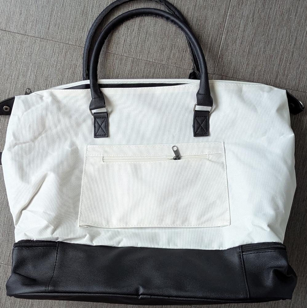 DSW Black and White Women's Bag - Picture 6 of 9